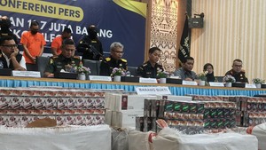 Bea Cukai Gagalkan Penyelundupan 11,7 Juta Batang Rokok Ilegal di Lampung