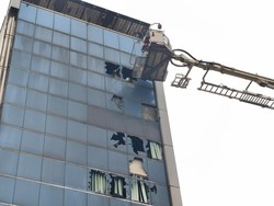 Kebakaran Gedung Terra Drone Diduga dari Baterai Litium, Sempat Dipadamkan APAR