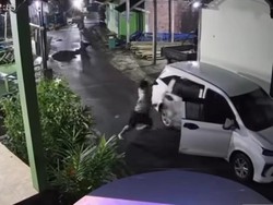 Viral Duo Maling Bermobil Nyolong Genset di Gunungpati Semarang