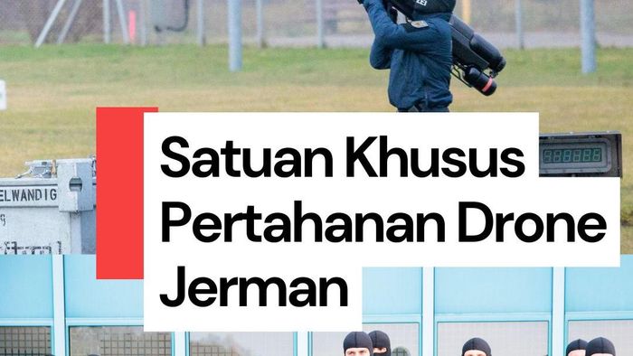 Video Jerman Bentuk Satuan Khusus Pertahanan Drone