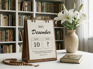 Tanggal Hijriah Hari Ini 10 Desember 2025 Lengkap Kalender PDF-nya