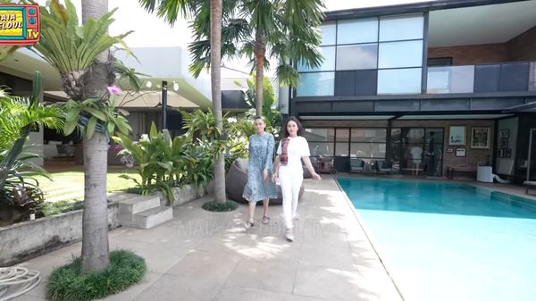 7 Foto Rumah Maia Estianty, Ada Kolam Renang Mengandung Anti Aging
