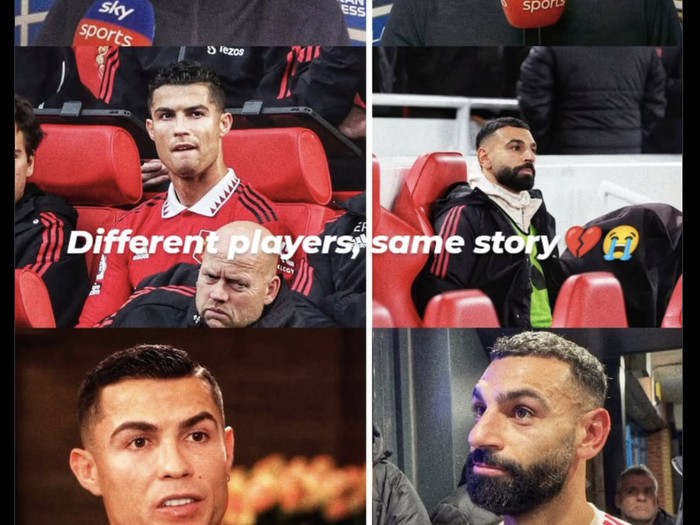 Meme Salah Ronaldo