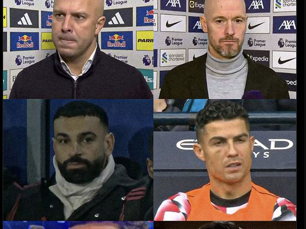 Meme Kocak Dulu Ronaldo Vs Ten Hag, Kini Salah Vs Slot