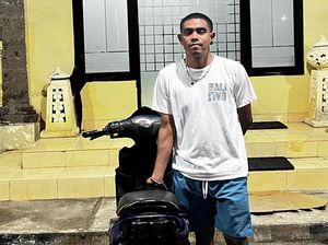 Pemotor Ugal-ugalan Nyaris Tabrak Polisi di Perempatan Pesanggaran Dibekuk