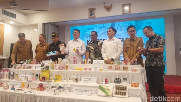 Penampakan Kosmetik Ilegal yang Diamankan BPOM, Ada Produk Mengandung Merkuri