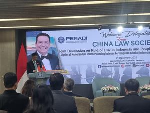 Peradi Terima Kunjungan China Law Society, Perkuat Kerja Sama Legal Service