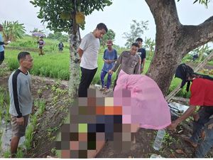 Petani di Gresik Tewas Tersambar Petir Setelah Bersihkan Lahan