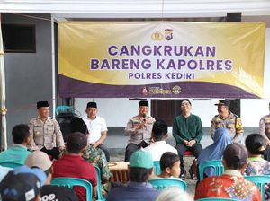 Cangkrukan Bareng Kapolres Kediri Hadirkan Ruang Dialog yang Lebih Akrab