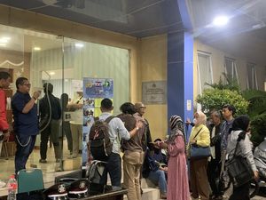 Suami Syok Istri Tewas Kebakaran Gedung Terra Drone: Lagi Hamil Anak Pertama