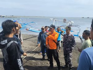 Tiga Nelayan Terombang-ambing di Laut Buleleng Ditemukan Selamat