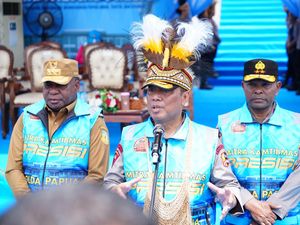 Wakapolri Pastikan Stok Beras di Papua Aman Jelang Natal dan Tahun Baru