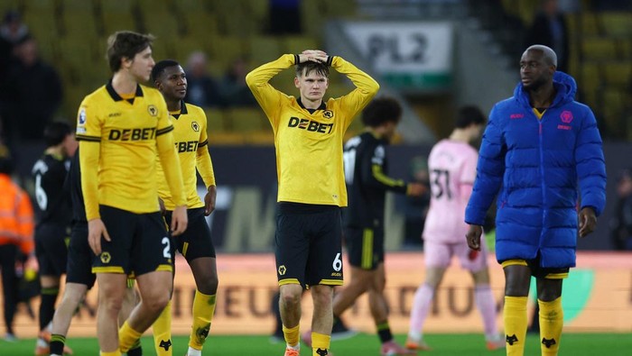 Wolverhampton bak Serigala yang Terluka