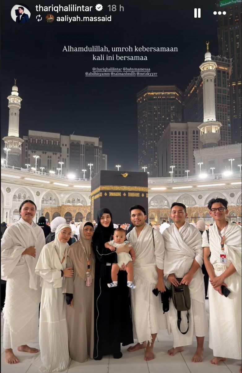 Aaliyah Massaid dan Thariq Halilintar