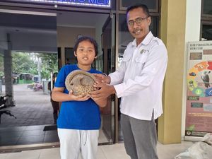 Cerita Bocah di Sleman Serahkan Trenggiling ke BKSDA: Kasihan