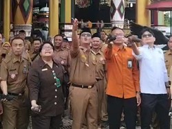 Bupati Lampung Tengah Hadiri Peringatan Hakordia Sebelum Kena OTT KPK
