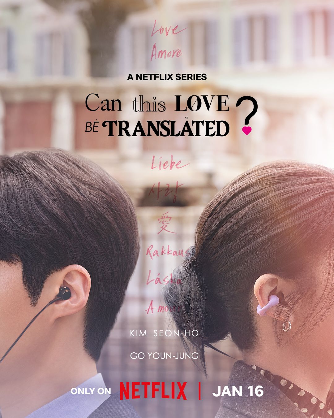 Poster drama Korea Netflix Can This Love Be Translated?