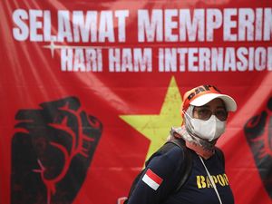 Demo Hari HAM Sedunia, Buruh dan Aktivis Suarakan Beragam Isu