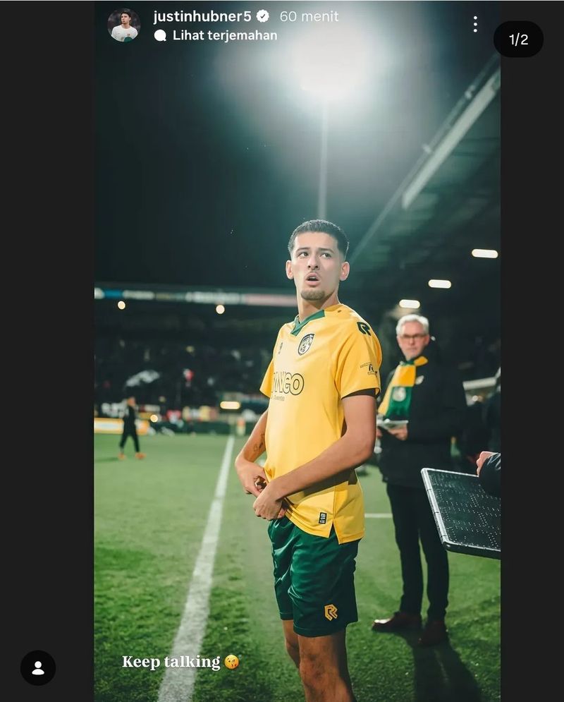 justin hubner fortuna sittard eredivisie liga belanda