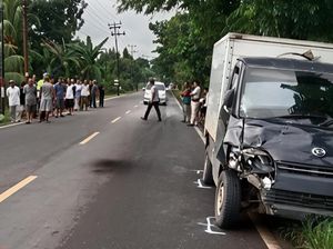 IRT di OKI Tewas Usai Motornya Bertabrakan dengan Mobil Boks