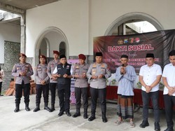 Polres Kediri Bangun Sumur Bor untuk Masjid, Warga Kini Nikmati Air Bersih