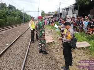 Pria Tewas Tertemper Kereta di Ciputat, Ditemukan Secarik Surat