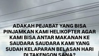 Viral Kisah Tak Sanggup Sewa Heli Rp 300 Juta untuk Bantu Korban Bencana Aceh