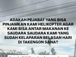 Viral Kisah Tak Sanggup Sewa Heli Rp 300 Juta untuk Bantu Korban Bencana Aceh
