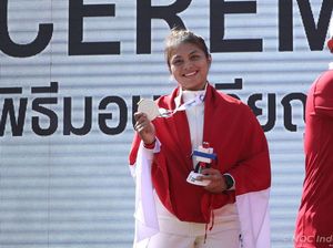 Riska Amelia Tetap Bersyukur meski Belum Sumbang Emas SEA Games 2025