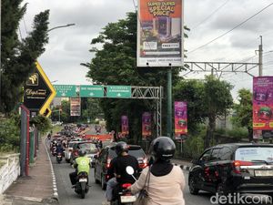 Jembatan Kewek Ditutup, Lalin Kleringan Dekat Malioboro Sore Ini Padat