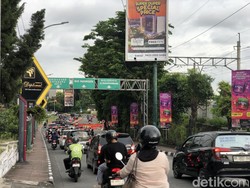 Jembatan Kewek Ditutup, Lalin Kleringan Dekat Malioboro Sore Ini Padat