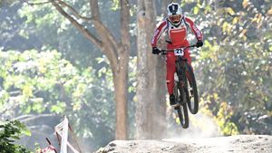 Indonesia Boyong Dua Perak dari Downhill Nomor Putra dan Putri di Sea Games 2025