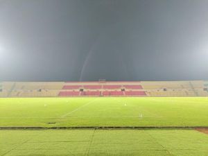 Lampu SSA Bantul Penuhi Standar, PSIM Bakal Jamu PSBS Malam Hari?