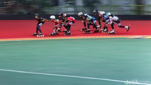 Atlet Sepatu Roda Tancap Gas di Kualifikasi Porprov Jabar