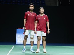 Hasil Bulutangkis SEA Games 2025: Jafar/Feli Dikandaskan Unggulan Kedua