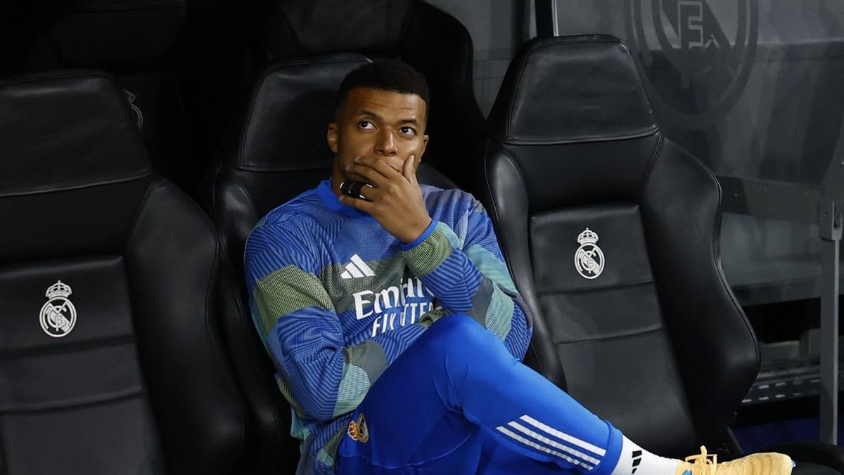 Kylian Mbappe belum tentu bermain untuk Real Madrid akhir pekan ini. (Foto: REUTERS/Susana Vera)
