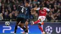 Babak I: Arsenal Ungguli Club Brugge 1-0