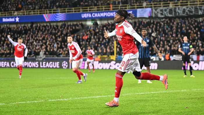 Club Brugge Vs Arsenal: Madueke Brace, Meriam London Menang 3-0