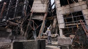 Penampakan Pembangkit Listrik Ukraina Rusak Parah Akibat Serangan Rusia