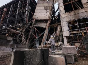 Penampakan Pembangkit Listrik Ukraina Rusak Parah Akibat Serangan Rusia