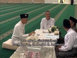 Viral Pernikahan Satset ala Gen Z, Cuma Akad di Masjid Tanpa Resepsi