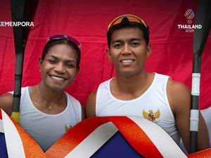 SEA Games 2025: Dayung RI Sabet Emas Lagi