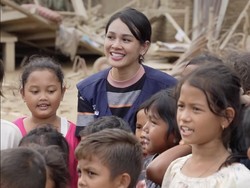 Andien Terpaksa Pakai Metode Airdrop Salurkan Bantuan di Aceh Timur