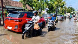 Banjir Masih Rendam Lima Kecamatan di Sidoarjo