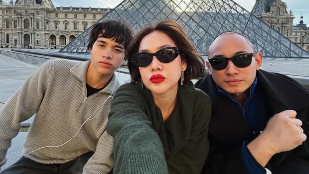 BCL, Tiko, dan Noah liburan di Paris