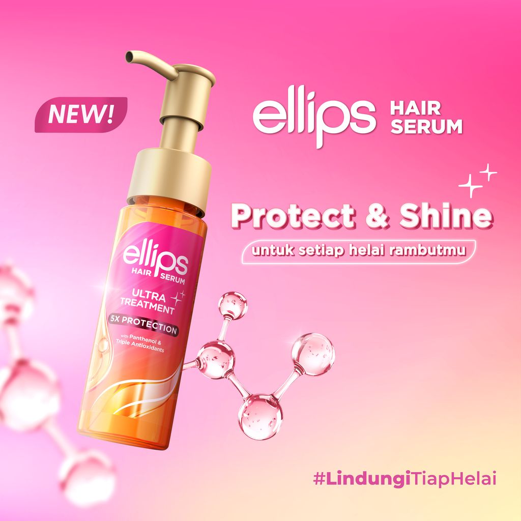 Davina Karamoy & Tasya Farasya Kompak Rawat Rambut Pakai Ellips Hair Serum Ultra Treatment