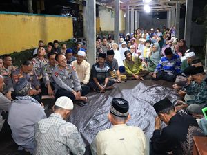 Akhiri Misi Kemanusiaan, Polda Riau Gelar Doa Bersama Warga Agam