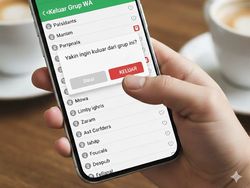 Cara Keluar Grup WhatsApp Diam-diam Tanpa Ketahuan, Ketahui Tipsnya!