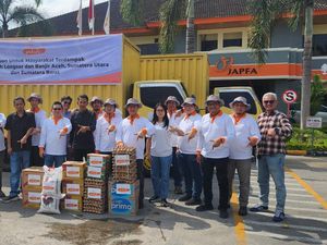 JAPFA Distribusikan Bantuan untuk Korban Banjir di Aceh, Sumut, & Sumbar