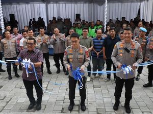 Kapolda Bali Resmikan Sejumlah Fasilitas di Polres Tabanan